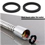 OTOTEC 20 Pièces Rondelles Plates en Caoutchouc Noir 32mm OD 24mm ID 3mm d'épaisseur M24 Rondelles Plates pour Robinet à Bout d'