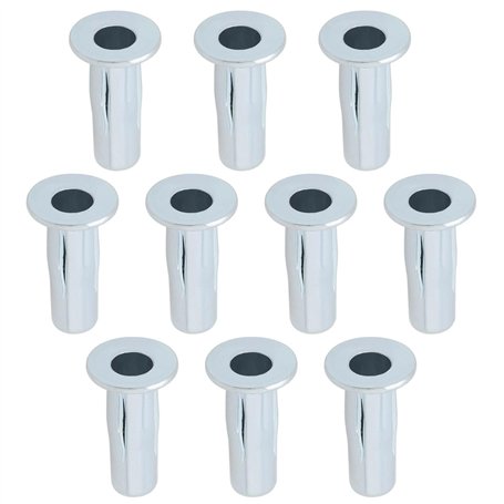 OTOTEC Lot de 10 écrous à Rivet Aveugle Expansibles M6 de Type Lanterne pour Vélo Moto Automobile Industrie Du Meuble 6 X 27 Mm