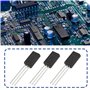 OTOTEC Lot de 10 paires de transistors PNP en silicone à 3 broches 2SB647AC 2SD667AC B647A D667A pour composants électriques Noi