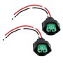 EMSea Lot de 2pcs Connecteurs de Faisceau Câbles de Phare H11 Compatible avec Ampoules H8/H9/H11/880/881/H27 Câblage de Connecte