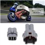 EMSea 2 Sets Connecteurs de Moto 2 Broches Compatible avec Sumitomo MT090 Compatible avec Yamaha Compatible avec Prise de Connec
