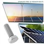 EMSea Lot de 20 Boulons Hexagonaux M10 X 30 mm en Acier Inoxydable A2 304 pour Montage de Modules PV Crochets de Toit Et Assembl