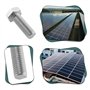 EMSea Lot de 20 Boulons Hexagonaux M10 X 30 mm en Acier Inoxydable A2 304 pour Montage de Modules PV Crochets de Toit Et Assembl