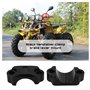 YINETTECH 2 Pièces Supports de Levier de Frein de Moto de 7/8 Pouces avec Vis pour Guidon de Moto Dirt Bike Quad 4 Roues 22mm Co