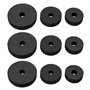VGOL 30 Lot Rondelles Plates en Caoutchouc pour Robinets de Bain 3/8" 1/2" 3/4" pour Boulons Vis Robinets Appareils électroménag