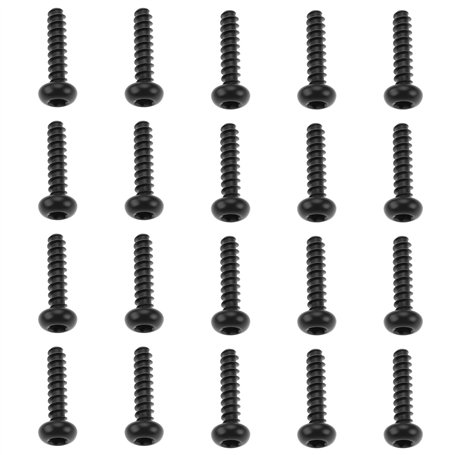 VGOL Lot de 20 Vis de Rechange pour Tondeuse à Gazon M4 X 18 Mm (660466001) Compatible avec Ryobi RY29550 RY30530 RY30550