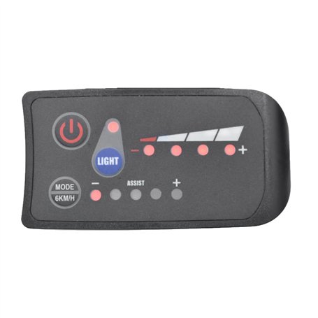 RUANI S810 E-Bike Meter Display 36V IP65 pour Vélo Électrique Compteur de Vélo Électrique 6PIN