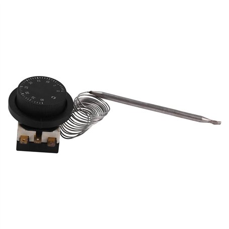 NISHZHU 1NC 1NO AC 250V/380V 16A 0-40C Interrupteur de controle de la temperature thermostat capillaire