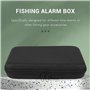TOBEOME Mallette de rangement pour détecteurs de touche à la carpe - Outils de pêche - Boîte de protection