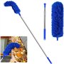 Giilayky Brosse de Nettoyage de GouttièRe Outil de Toiture avec Mât TéLescopique Extensible 8