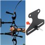 ECSiNG Viseur d'arc Anti-Flexion en Métal Aiguille Unique en Forme de T Accessoire pour Cible pour Le Tir à l'arc Et à La Flèche