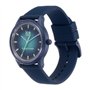 ICE-WATCH - Ice Solar Power Borealis - Montre Bleue pour Homme avec Bracelet en Silicone - 019032 (Medium)
