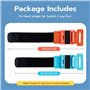 Tolesum 2 Bracelets Switch 2 Pour Just Dance 2025, 2024, 2023 Et 2022, Pour Zumba Burn It Up, Sangle De Jambe Élastique Et Respi