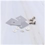 ECSiNG Lot de 20 Kits d'isolateur/Montage de Radiateur Dissipateur Thermique TO-220 Alimentation de Transistor MOSFET TO-220 LM7