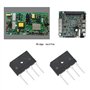 ECSiNG GBJ2510 Lot de 10 ponts redresseurs à diode plate 25 A 1000 V pour commuter l'alimentation électrique LED circuits électr