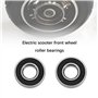 ECSiNG 2pcs Roulements à Billes de Roue pour Scooter Électrique Compatibles avec Ninebot MXA G30 G30D Roulement de Roue d'entraî