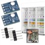 ECSiNG 4 Modules de Lot de Capteur de Température Et D'humidité Numérique AHT10 I2C Module de Mesure de Température Et D'humidit