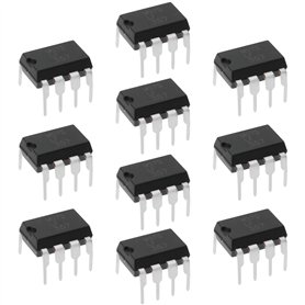 LT Easiyl 10 Pièces LF357N LF357 DIP8 Amplificateur Opérationnel Simple J-FET IC Opérationnel pour les Composants de Circuit de