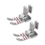 LT Easiyl 2PCS 1/4 Pouces en Métal Patchwork Quilting Pied Machine à Coudre Pied-de-biche Compatible avec Kenmore Compatible ave