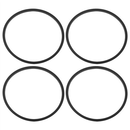 SG Store Lot de 4 joints carrés en caoutchouc pour jauge de 8