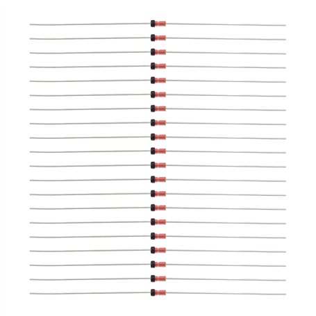 Briny River Lot de 20 diodes de barrière Schottky 3 V 1SS86 DO-35 pour téléviseur UHF Crystal Radio RF Détecteur de téléphone po