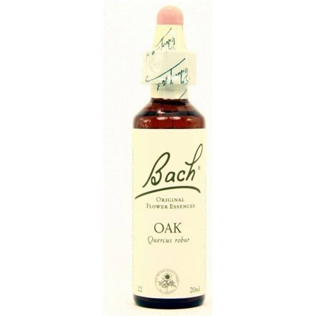 BACH OAK - Flacon en verre de 20 ml avec goutte-à-goutte