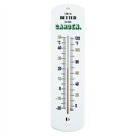 Thermomètre pour serre - 240 mm - Pour une utilisation en extérieur dans une serre de jardin