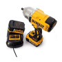 DEWALT DCF899P2-GB Autre Boulonneuse à chocs 950Nm + 2 batteries 18V 5Ah Li-ion + coffret, Norme