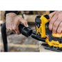 DEWALT DCW200N-XJ Ponceuse à paume sans balais XR 1/4 feuille 18 V (unité nue)