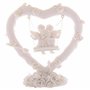 Puckator CHE75 Figurine Anges Amoureux sur Balançoire, Blanc