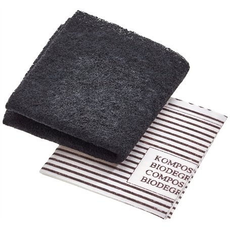 Kit filtre à graisse et à odeur universel pour la friteuse en profondeur