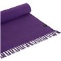 Yoga Studio Tapis de Yoga Bio - 196 cm x 70 cm - Tapis de Yoga avec Pompons en Coton pour la méditation