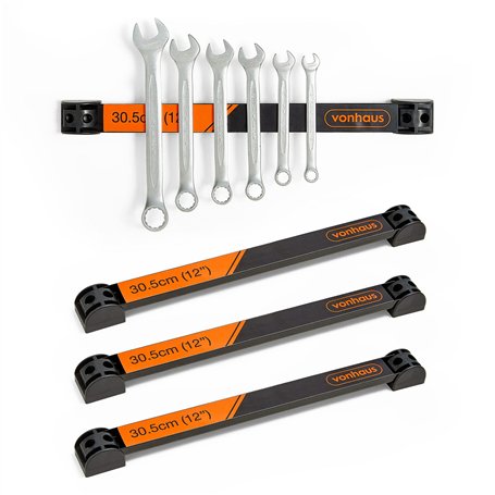 VonHaus Lot de 4 Porte-Outils Magnétiques de 30