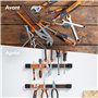 5 cm - Barres Magnétiques Robustes pour Rangement - Porte Outils Mural pour Clés