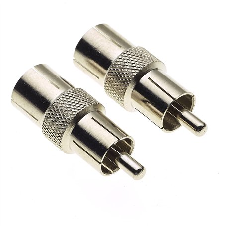 Adaptateur coaxial vers RCA