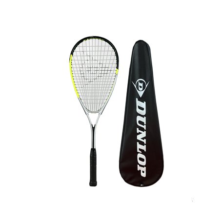 Dunlop Hyper Lite Pro Raquette de squash et housse de protection complète