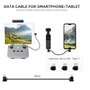 USB-C vers USB-C Câble de Données OTG pour Télécommande DJI Mavic 3 Mini 2 Mini 3 Pro Air 2S Mavic Air 2 DJI RC-N1 RC Pro DJI Os