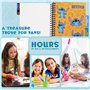 Disney Stitch Gommettes Autocollantes, Carnet Scrapbooking avec 28 Feuilles D'autocollant 250+ Stickers Kawaii, Cadeau Enfant et