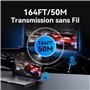 Vention HDMI sans Fil 50 m, Transmetteur HDMI sans Fil 1080P@60Hz Plug & Play, Émetteur Récepteur Support 5G 2,4/5 GHz Diffusion
