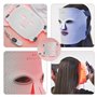 STYPRO Masque facial à LED à longueur d'onde – Soin de la peau multi-mode avec lumière rouge, bleue, proche infrarouge pour les 