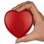 Talking Products, Module sonore Parlant en Forme de cœur avec Enregistrement en 2 Minutes Violet Parfait pour Ours en Peluche Ca