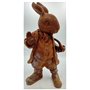 F&G Supplies Sculpture de jardin en fonte à froid Mr Rabbit Beatrix Potter. Ce charmant bonhomme est plein de caractère