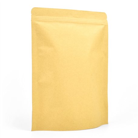 Evergreen Goods 10x Sacs En Papier Kraft (180 Mm X 260 Mm X 50 Mm) - Alimentaires Sacs En Papier - Sacs à Fermeture éClair Et Th