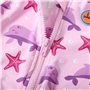 Swimbubs Maillot de Bain Anti-UV pour bébé garçon Protection Solaire Rashguard UPF50, Dauphin Rose, 6-12 Mois