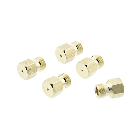 Lot de 5 buses de cuisson GPL pour conversion en GPL propane butane G30 G31 1 x 0