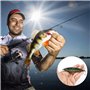 Qtuie Leurres de Pêche Lot de 5 Leurre Peche Bioniques à Couler Lent au Brochet, en Mer pour Bar, Perche, Truite Leurre de Peche