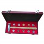 Marteau de texturation avec 12 faces interchangeables, outils de fabrication de bijoux, marteau de formage en métal, coffret cad