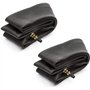 2 Chambres à Air Moto 2 1/4-17 Valve TR4 Pour Pneus Moto Roues 17" Piaggio Ciao Si Cyclomoteur 50