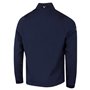 Callaway Golf Mens Hex Textured Sustainable Thermal Fleece Pull - Caban - XXL