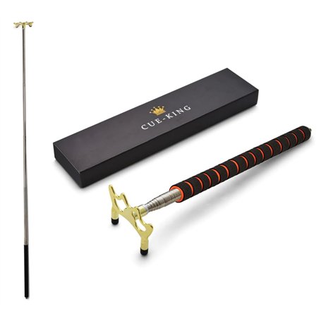 Cue-King Bâton de Pont télescopique avec poignée Premium